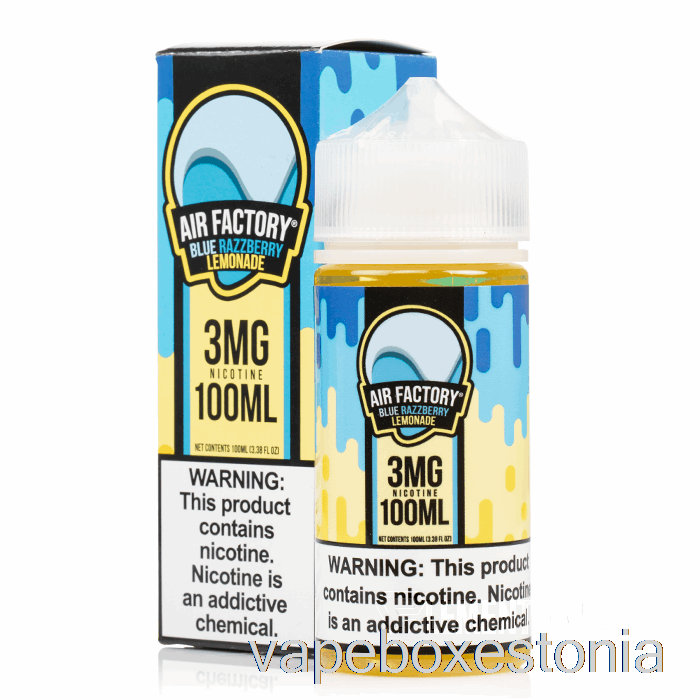 Vape Box Estonia Blue Razzberry Limonaad - õhutehas - 100ml 0mg